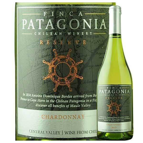 フィンカ パタゴニア シャルドネ レゼルヴ 750ml 送料無料(本州のみ) [SOM チリ 白ワイン マウレ ヴァレー 2101340001165]ギフト プレゼント 贈り物 お祝い 内祝い お返し 誕生日プレゼント 父の日 敬老の日