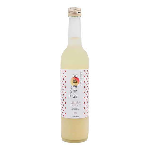 おおやま夢工房 完熟梅甘酒 500ml x 12本[ケース販売] 送料無料(沖縄対象外) [おおやま夢工房 日本 大分県 梅酒 ノンアルコール 飲料]