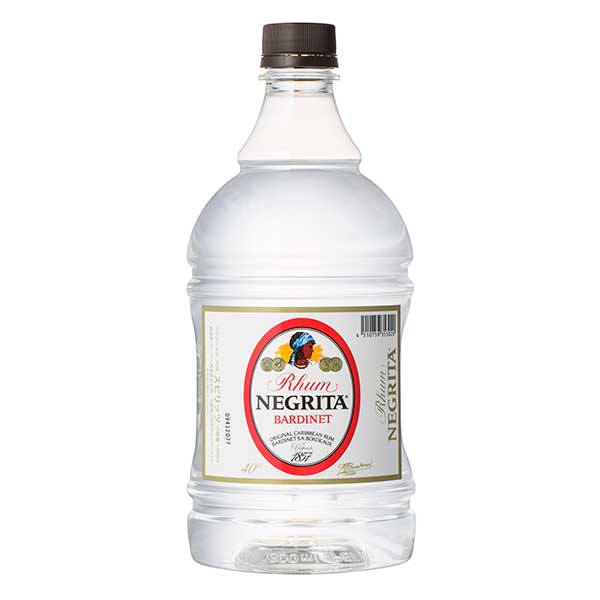 ネグリタ ラム (ホワイト) 40度 1.8L 1800ml x 2本 送料無料(本州のみ) [ドーバー フランス スピリッツ ラム スイーツ デザート作り 料...