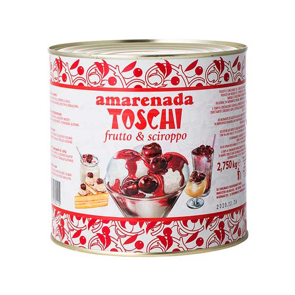 アマレーナ チェリー シロップ漬け (ノンアルコール) 2.75L 2750g[ドーバー イタリア ノンアルコール ..