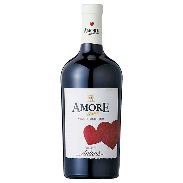 レ ヴィッレ ディ アンタネ アモーレ エテルノ オーガニック ロッソ 750ml x 2本 送料無料(本州のみ) [MT イタリア 赤ワイン ヴェネト フルボディ 649913]ギフト プレゼント 贈り物 お祝い 内祝い お返し 誕生日プレゼント 父の日 敬老の日