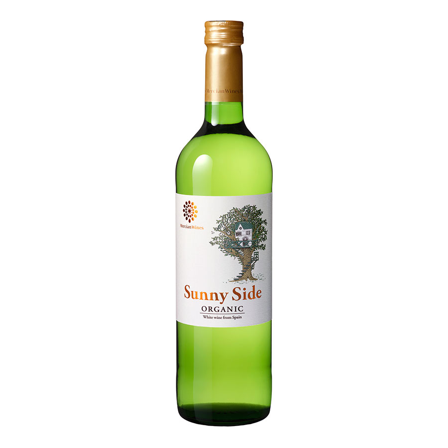 乐天商城 - メルシャン ワインズ サニーサイド オーガニック ホワイト 750ml × 12本[ケース販売] 送料無料(本州のみ) [メルシャン スペイン 白ワイン やや辛口 425273]ギフト プレゼント 贈り物 お祝い 内祝い お返し 誕生日プレゼント 父の日 敬老の日