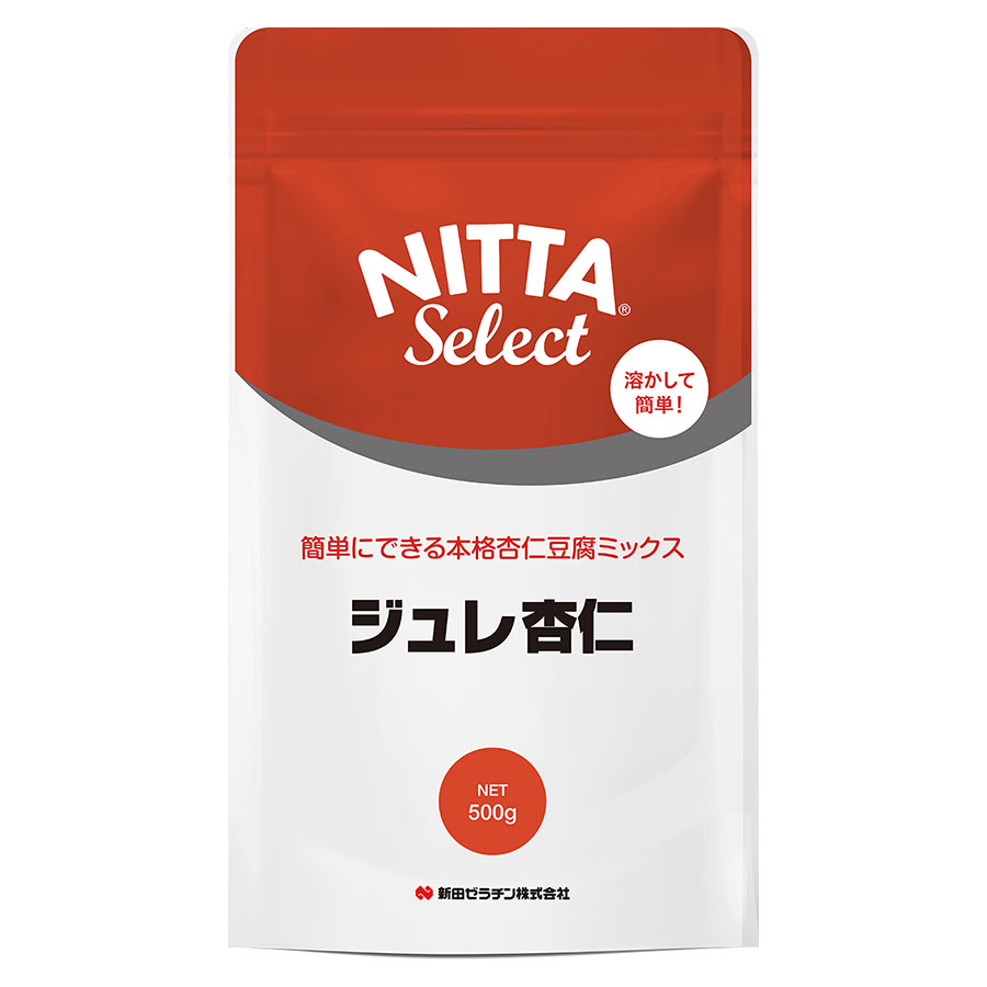 【ポイント3倍 7/15まで】新田ゼラチン ジュレ杏仁 500g x 10袋[ケース販売] 送料無料(沖縄対象外) [新田ゼラチン 簡単デザート 日本]