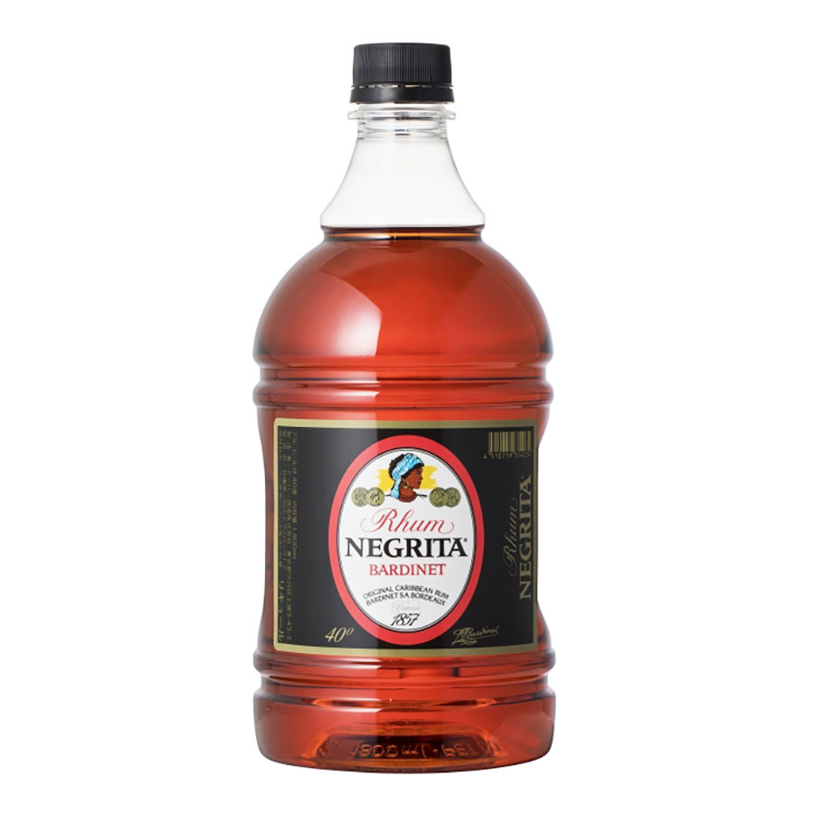 ネグリタ ラム 40度 1.8L 1800ml 送料無料(本州のみ)[ドーバー フランス スピリッツ ラム リキュール スイーツ デザート作り 料理作り お菓子...
