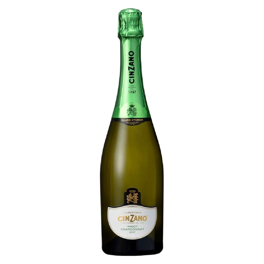 チンザノ ピノシャルドネ 11.5度 750ml × 6本[ケース販売][CJ スパークリングワイン 白 イタリア] ギフト プレゼント 敬老の日 お歳暮 御歳暮