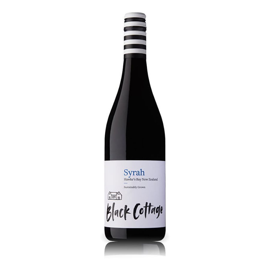 ブラックコテージ ホークスベイ シラー 750ml 送料無料(本州のみ) [SSC ニュージーランド ホークスベイ 赤ワイン 13度]