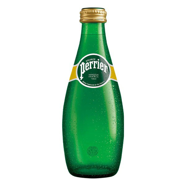 ペリエ [瓶] 330ml x 24本[ケース販売] 送料無料(本州のみ) [フランス 炭酸水 ミネ...