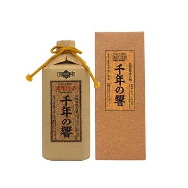 今帰仁 千年の響 古酒 25度 720ml x 12本 [ケース販売][今帰仁酒造所 泡盛] 送料無料(沖縄対象外)