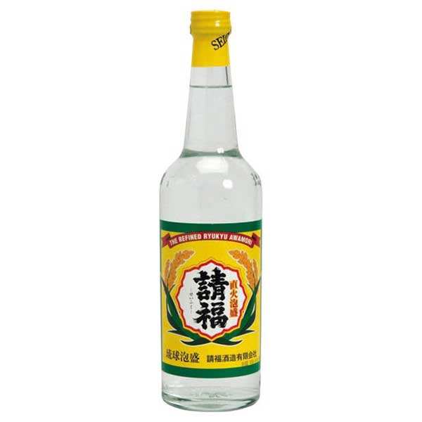 請福 直火 30度 600ml x 12本 [ケース販売][請福酒造 泡盛]