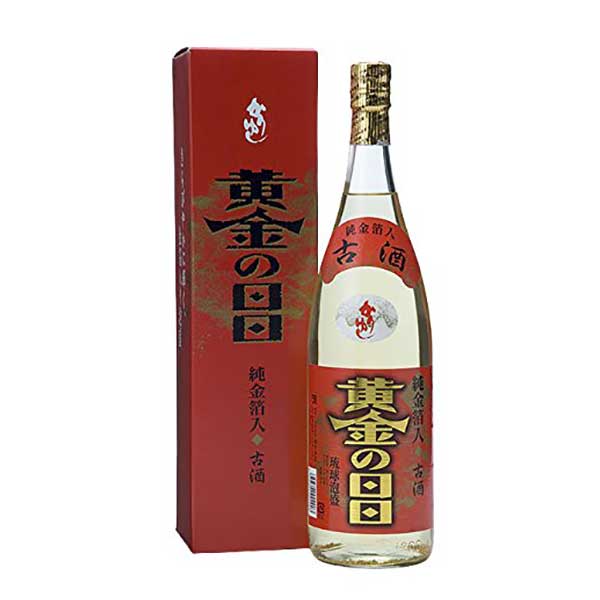 新里 黄金の日々 25度 1.8L 1800ml x 6本 [ケース販売][ 新里酒造 泡盛] 送料無料(沖縄対象外)