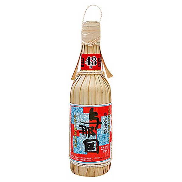 崎元 与那国 クバ巻 43度 600ml x 12本 [ケース販売][崎元酒造所 泡盛] 送料無料(沖縄対象外)