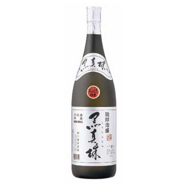 八重泉 黒真珠 43度 1.8L 1800ml x 6本 [ケース販売][八重泉 泡盛] 送料無料(沖縄対象外)