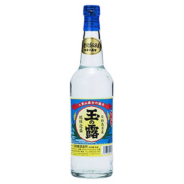 玉那覇酒造所 玉の露 30度 600ml x 12本 [ケース販売][玉那覇酒造所 泡盛] 送料無料(沖縄対象外)