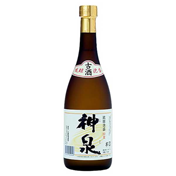 上原 神泉電子 古酒 30度 720ml x 12本 [ケース販売][上原酒造所 泡盛] 送料無料(本州のみ)
