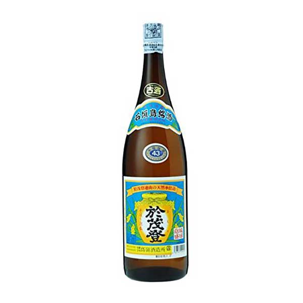 高嶺 おもと 43度 1.8L 1800ml x 6本 [ケース販売][高嶺酒造所 泡盛] 送料無料(沖縄対象外)