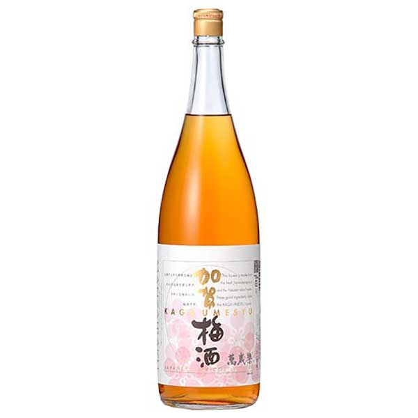 萬歳楽 加賀梅酒 1.8L 1800ml x 6本[ケース販売]送料無料(沖縄対象外)[OKN 小堀酒造 石川県 ]