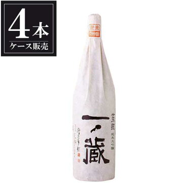 【割引クーポン配布中】一ノ蔵 純米大吟醸 笙鼓 1.8L 1800ml x 4本 [ケース販売] [一ノ蔵/宮城県 ]【母の日】