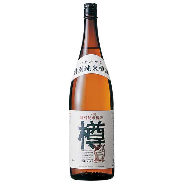 一ノ蔵 特別純米樽酒「樽」 1.8L 1800ml [一ノ蔵 宮城県]