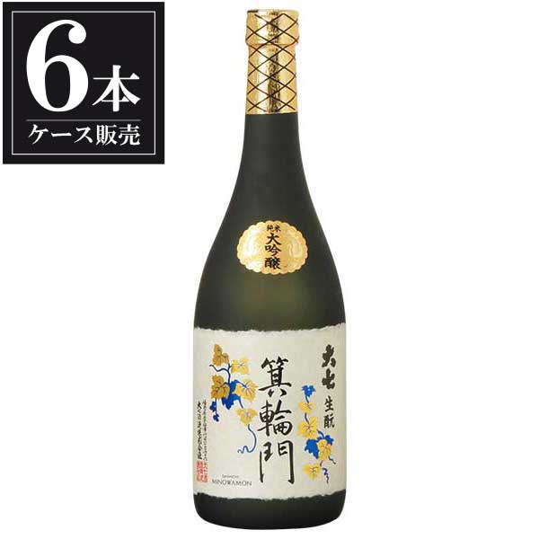 大七 純米大吟醸 箕輪門 720ml × 6本 [ケース販売] [大七酒造 福島県 OKN]【ギフト不可】