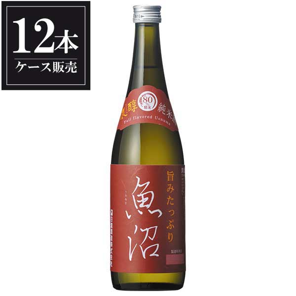 白瀧 純米 濃醇 魚沼 720ml x 12本 [ケース販売] [白瀧酒造 新潟県 ]