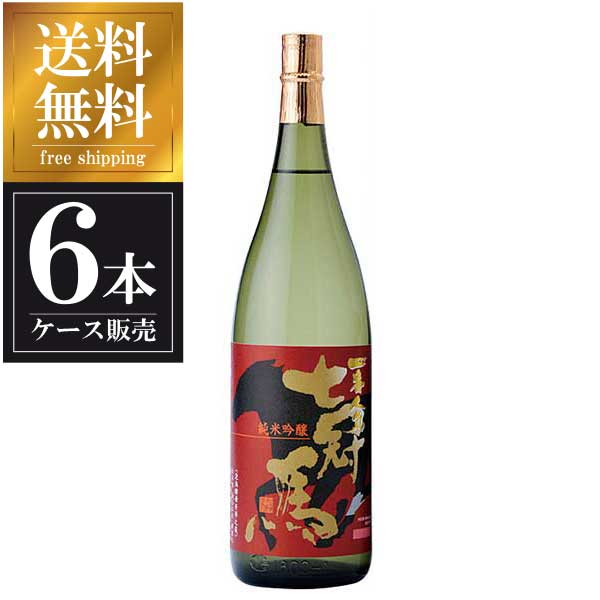 簸上正宗 純吟七冠馬 一番人気 1.8L 1800ml x 6本 [ケース販売] 送料無料(沖縄対象外) [簸上清酒合名 島根県 ]