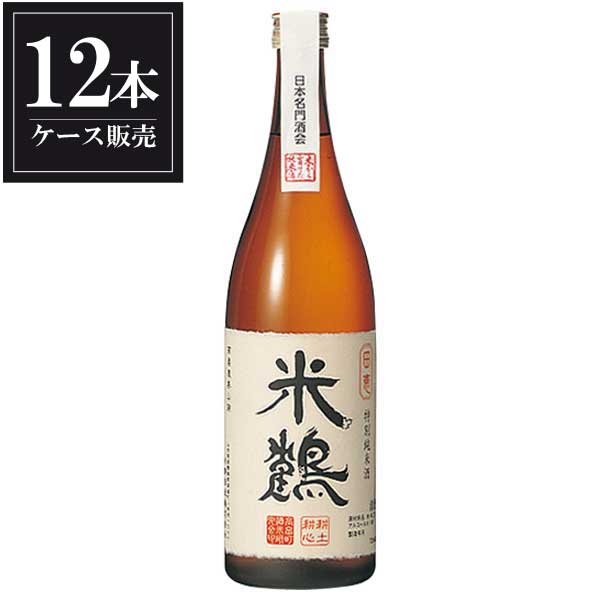 米鶴 特別純米 田恵 720ml x 12本 [ケース販売] [米鶴酒造 山形県 ]