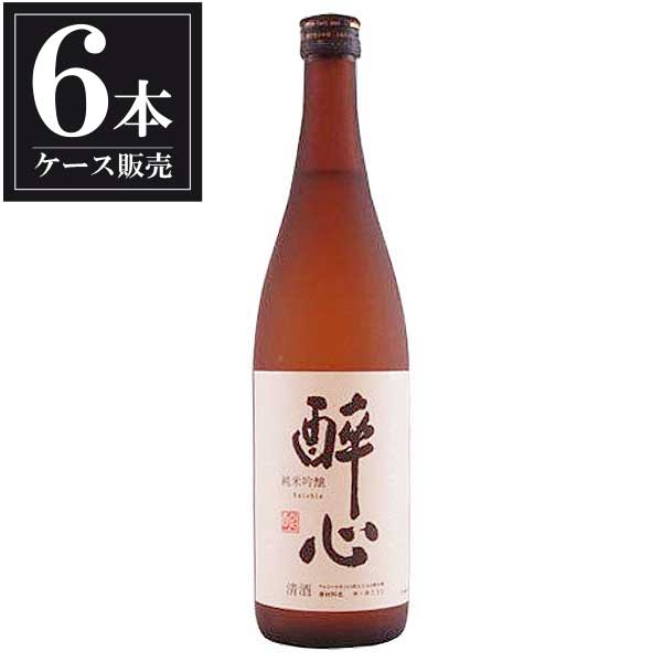 醉心 純米吟醸 稲穂 720ml x 6本 [ケース販売] [醉心山根本店 広島県 ]