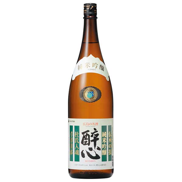 醉心 純米吟醸 杜氏入魂 1.8L 1800ml [醉心山根本店 広島県]