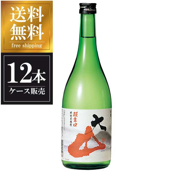 大山 特別本醸造 超辛口 720ml x 12本 [ケース販売] 送料無料(沖縄対象外) [加藤嘉八郎酒造 山形県 ]