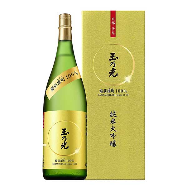 玉乃光 純米大吟醸 備前雄町100% 1800ml 1800ml [玉乃光酒造 京都府]