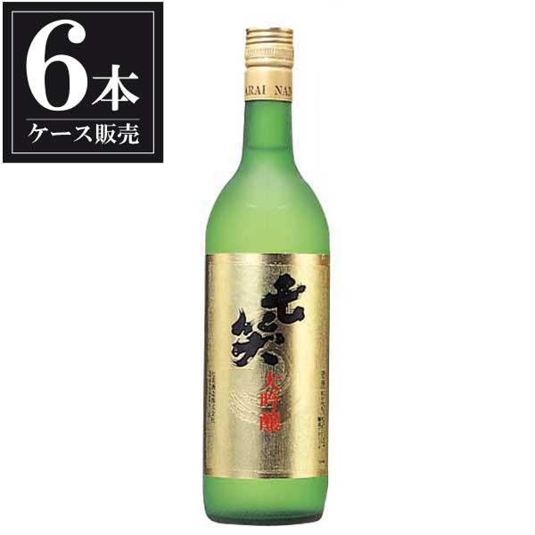 七笑 大吟醸 720ml × 6本 [ケース販売] [七笑酒造 長野県日本酒 清酒 OKN] ギフト プレゼント 敬老の日 お歳暮 御歳暮