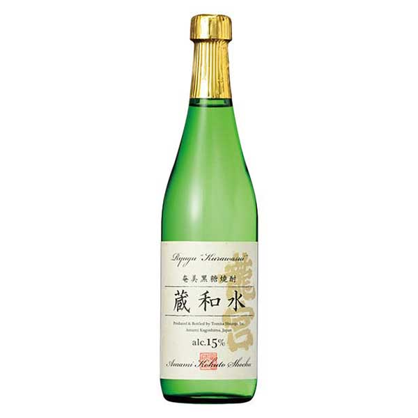 龍宮 蔵和水 12度 黒糖 720ml x 12本[ケース販売]送料無料(沖縄対象外)[OKN 富田酒造 鹿児島県]