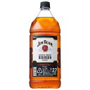 ジムビーム 40度 [PET] 2.7L 2700ml x 6本[ケース販売] 送料無料(沖縄対象外)[ウイスキー 40度 アメリカ サントリー]