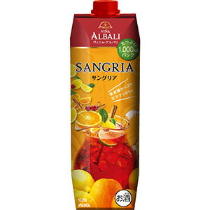 ヴィニャ アルバリ サングリア 1L 1000ml [パック] [スペイン 赤ワイン]