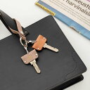 キーカバー 【 刺繍 イニシャル 2個セット 】 シュリンクレザー 名入れ ギフト 本革 姫路レザー レザー ゴールド MMLM