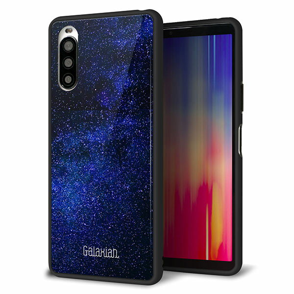 Y!mobile Xperia 10 II A001SO P[X Jo[ X}zP[X w KX TPU Kv yGalaxias Bluez [֑