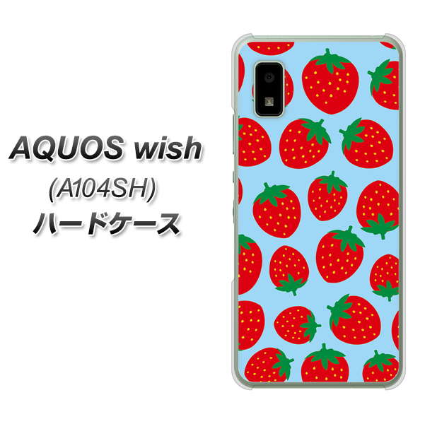 Y!mobile AQUOS wish A104SH n[hP[X Jo[ ySC814 C`S͗l bhƃu[ UV fރNAz