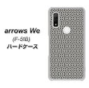 docomo arrows We F-51B ハードケース / カバー【VA993 家紋 ブラック 素材クリア】 UV印刷 ★高解像度版(アローズWe F-51B/F51B/スマホケース)