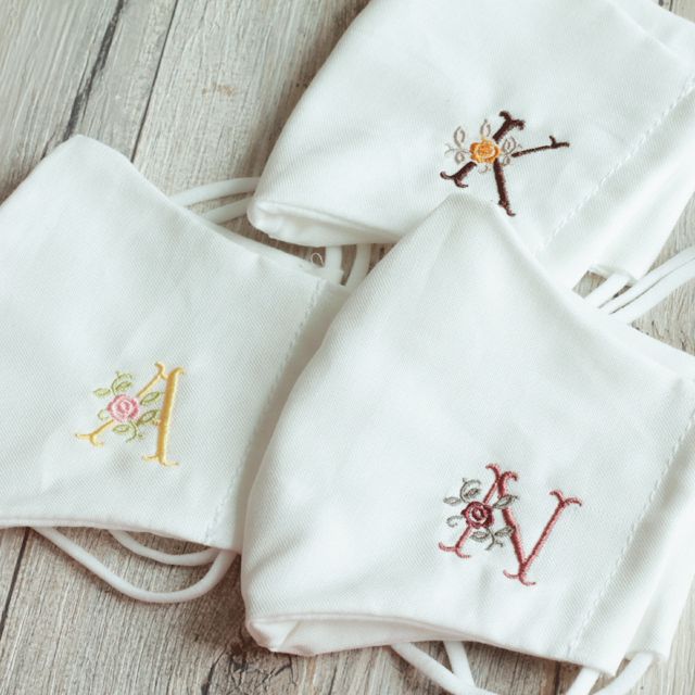ワンポイント刺繍で私らしく 手作り布マスク をおしゃれにアレンジしませんか キナリノ
