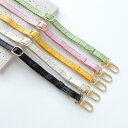 ショルダーストラップ 単品 【 型押し クロコ柄 】 長さ調節可能 肩掛けショルダー スマホショルダー 斜め掛け ネックストラップ スマホ ストラップ