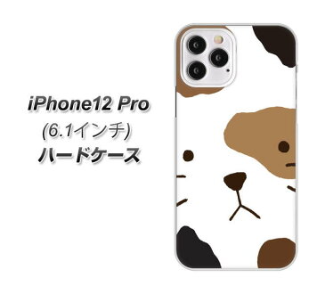 iPhone12 Pro ハードケース カバー 【IA801 みけ UV印刷 素材クリア】