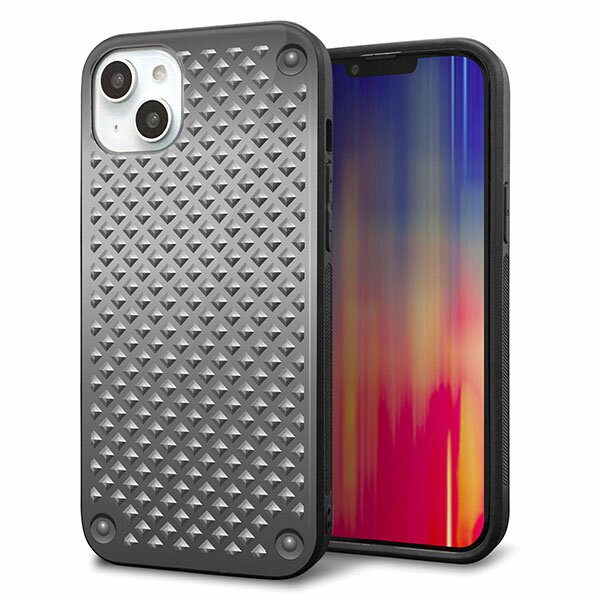 iPhone14 Plus ケース カバー 背面 ガラス TPU デザイン ガラプリ 【570 スタックボード】 印刷 光沢 MMLM