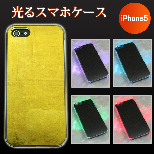 iPhone5 / iPhone5s 共用 (docomo/au/SoftBank) 光るスマホケース（古代柄）（アイフォン/IPHONE5/IPHONE5S/スマホ/ケース/カバー）【P06Dec14】