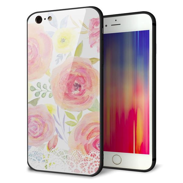 Rakuten - iPhone6PLUS ケース カバー 背面 ガラス TPU デザイン 【 SC945 ドゥ・パフューム3 】 印刷 光沢 MMLM