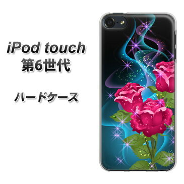 iPod touch 6 第6世代 ハードケース / カバー【1168 ティンカーベルのバラ 素材クリア】 UV印刷 ★高解像度版(iPod touch6/IPODTOUCH6/スマホケース)