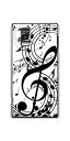 【訳ありだからこの価格!!】Optimus G L-01E LGL21用光るスマホケース【260 あふれる音符】【オプティマスG/L01E/スマホ/ケース/カバー】(メール便可/メール便対応 可)