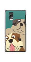 【訳ありだからこの価格!!】Optimus G L-01E LGL21用光るスマホケース【371 仲良しだワン】【オプティマスG/L01E/スマホ/ケース/カバー】(メール便可/メール便対応 可)