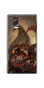 【訳ありだからこの価格!!】Optimus G L-01E LGL21用光るスマホケース【643 傷ついたドラゴン】【オプティマスG/L01E/スマホ/ケース/カバー】(メール便可/メール便対応 可)