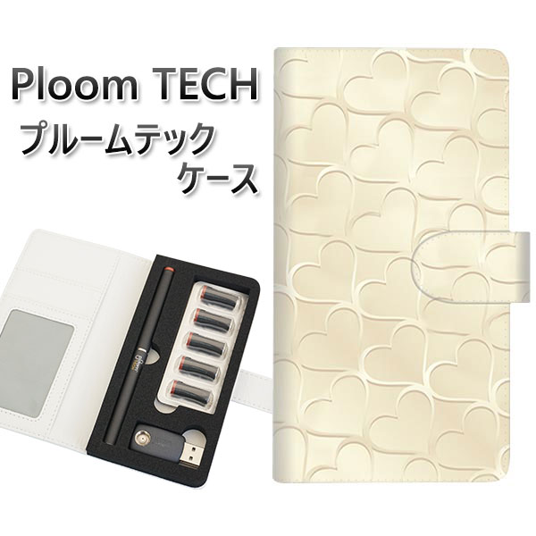 プルームテック ケース 手帳型 ploomtech ケース 【630 かくれハート】プルームテックケース レザー ギフト タバコ 電子タバコ カバー タバコポー...