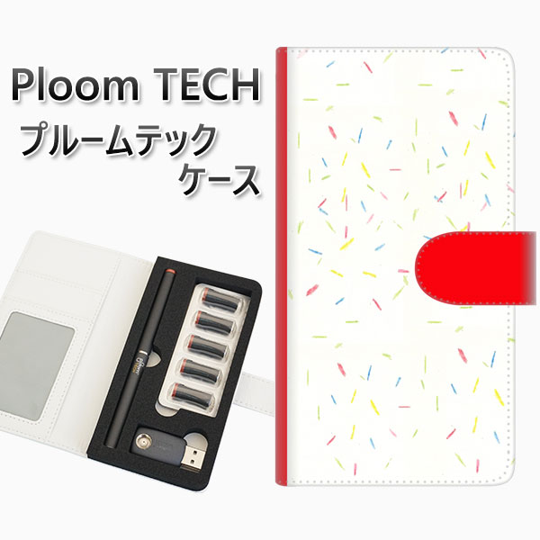プルームテック ケース 手帳型 ploomtech ケース 【FD814 色鉛筆(藤浪)】 プルームテックケース レザー ギフト タバコ 電子タバコ カバー タ...